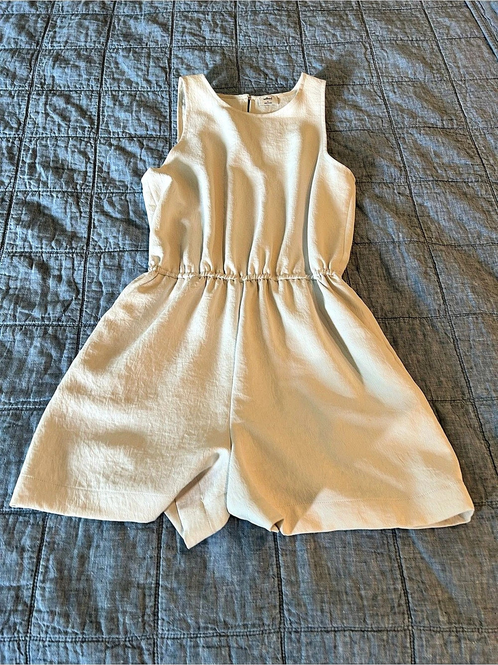 Wilfred Sleeveless Romper in White Size Small Like New
